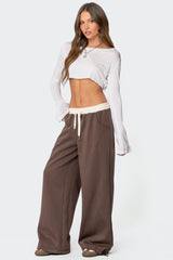 Mikki Wide Leg Sweatpants