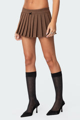 Palmer Plaid Pleated Mini Skort