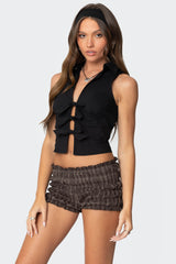 Beau Tie Front Top