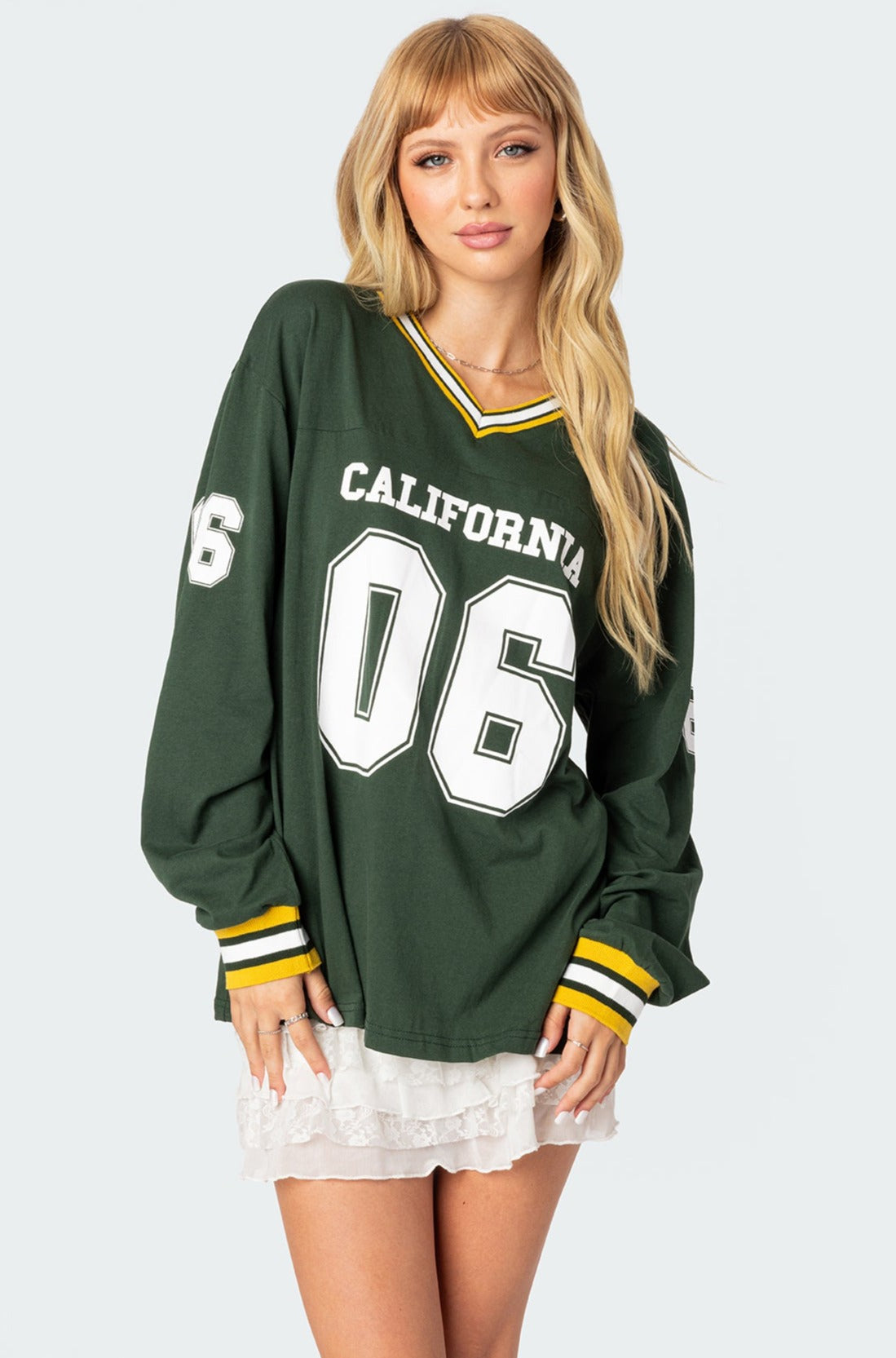 Cali Oversized Baseball T-Shirt