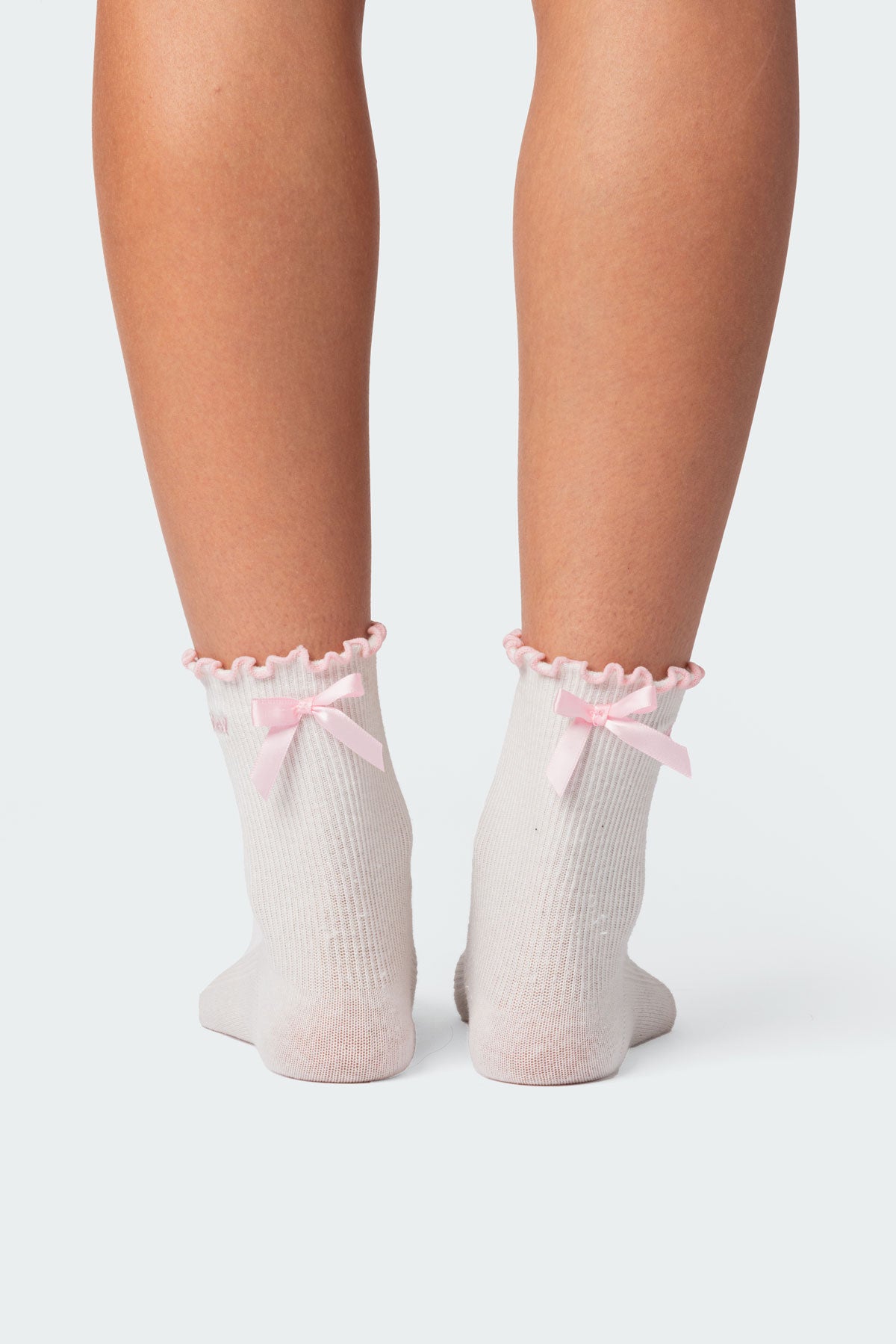 Contrast Frill Socks