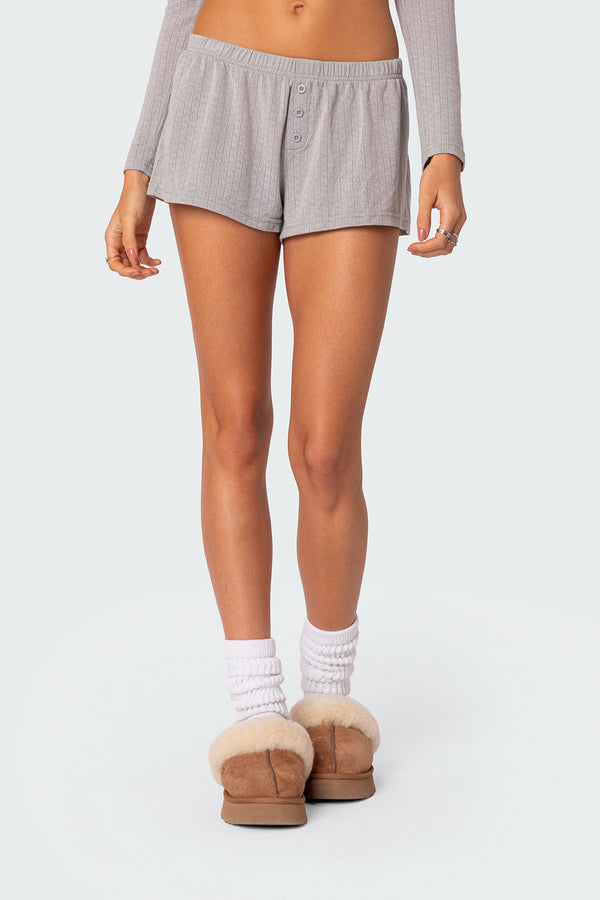 Homey Pointelle Shorts