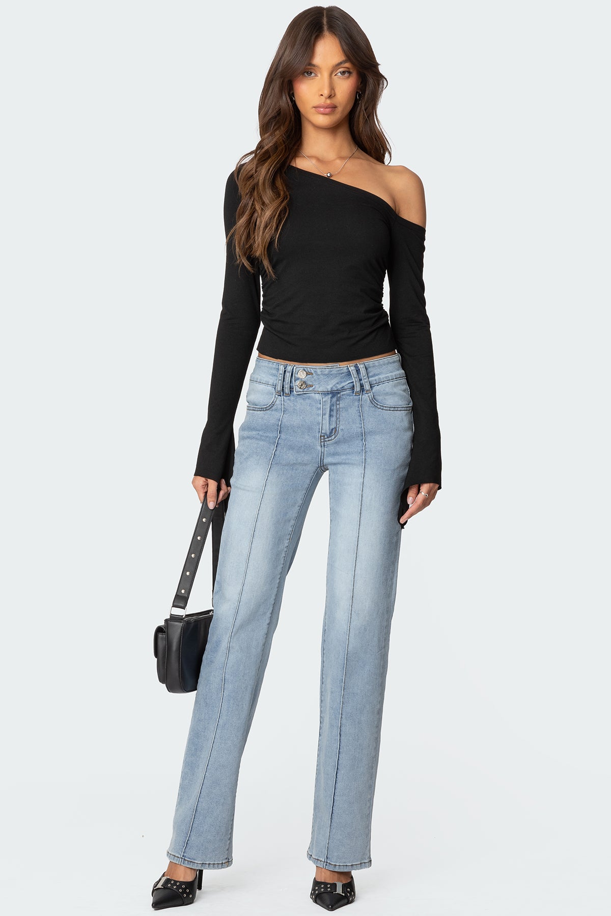 Avril Boot Cut Low Rise Jeans