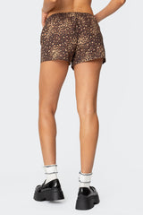 Leopard Printed Boxer Shorts