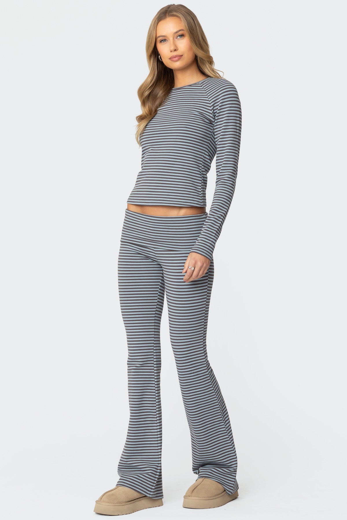 Kaeli Stripey Long Sleeve T Shirt