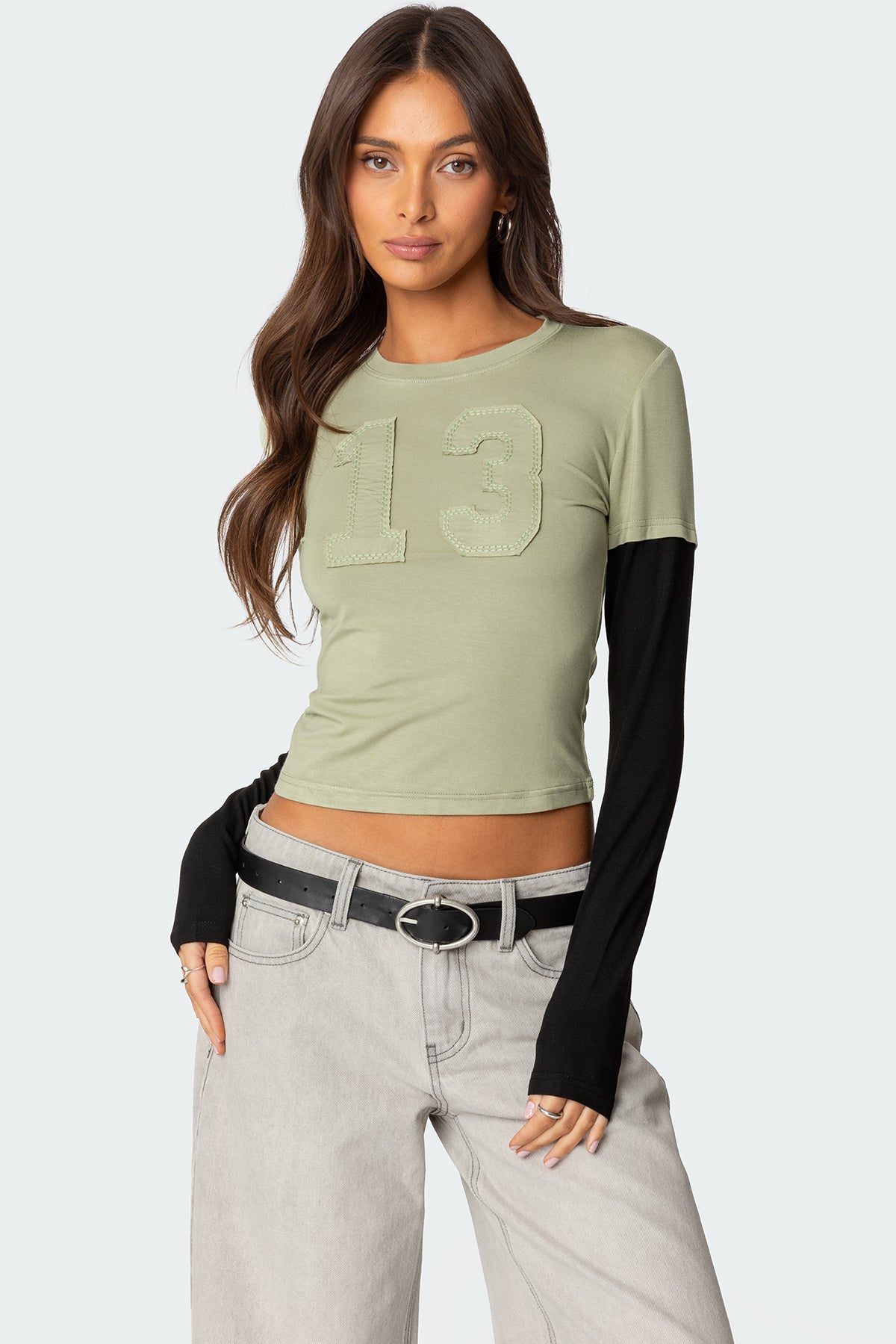 13 Layered Long Sleeve T Shirt