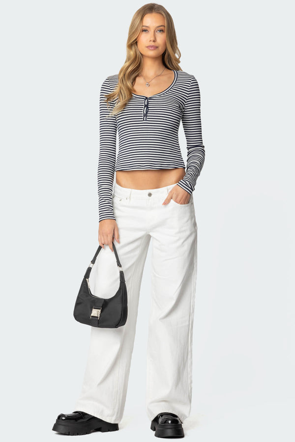 Jocelyn Striped Top