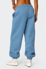 Bow Bliss Oversized Sweatpants