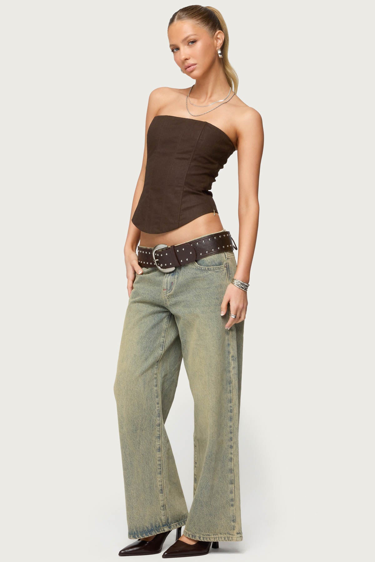 Hadar Linen Look Corset