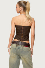 Hadar Linen Look Corset