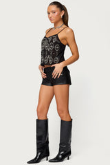 Kaleesy Beaded Tank Top