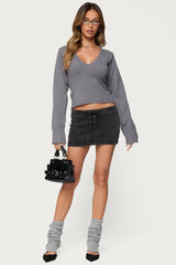 Stacie V Neck Sweater