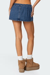 Anita Denim Mini Skort