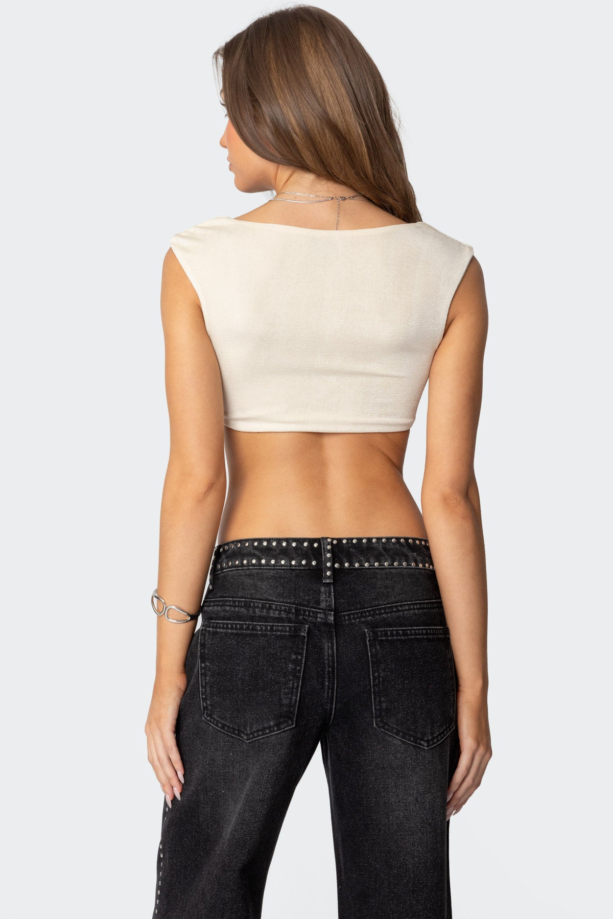 Summit Ruched Crop Top