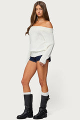 Noemi Off Shoulder Jumper