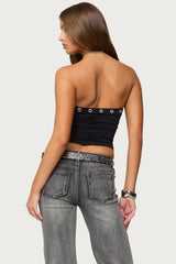 Dahna Grommet Tube Top