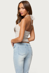 Jesika Sweetheart Halter Top