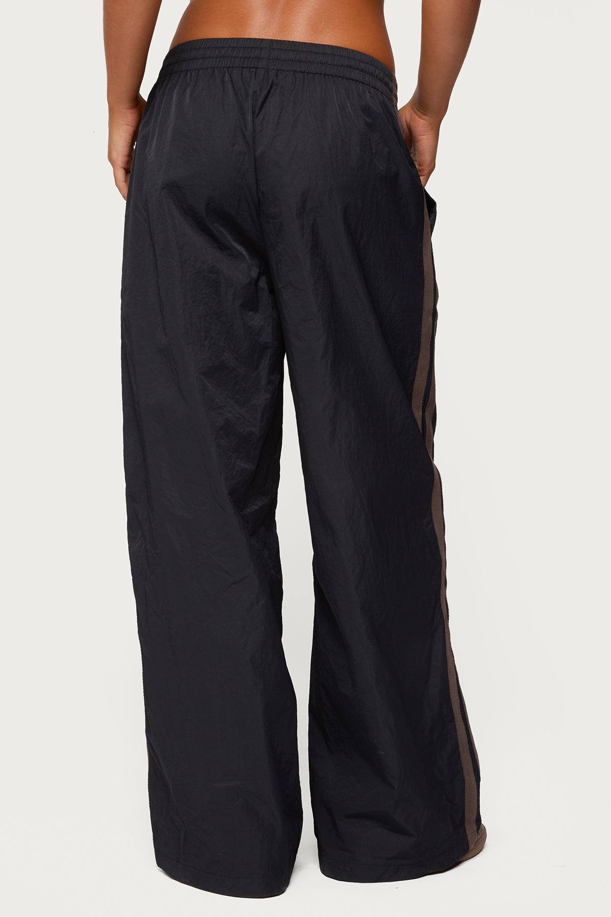 Kieran Stripey Nylon Track Pants