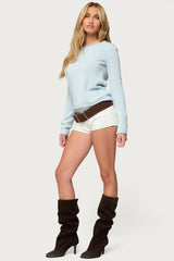 Sonny Relaxed Rolled Sweater