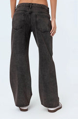 Petite Raelynn Washed Low Rise Jeans