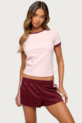 Zeke Contrast T Shirt