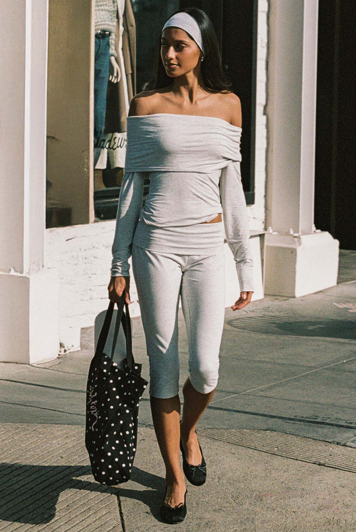 Rocio Foldover Capri Trousers