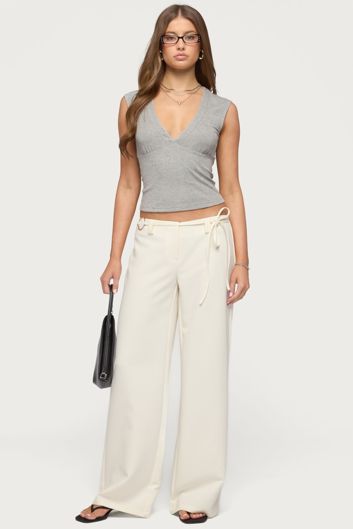 Raphael Tie Belt Trousers