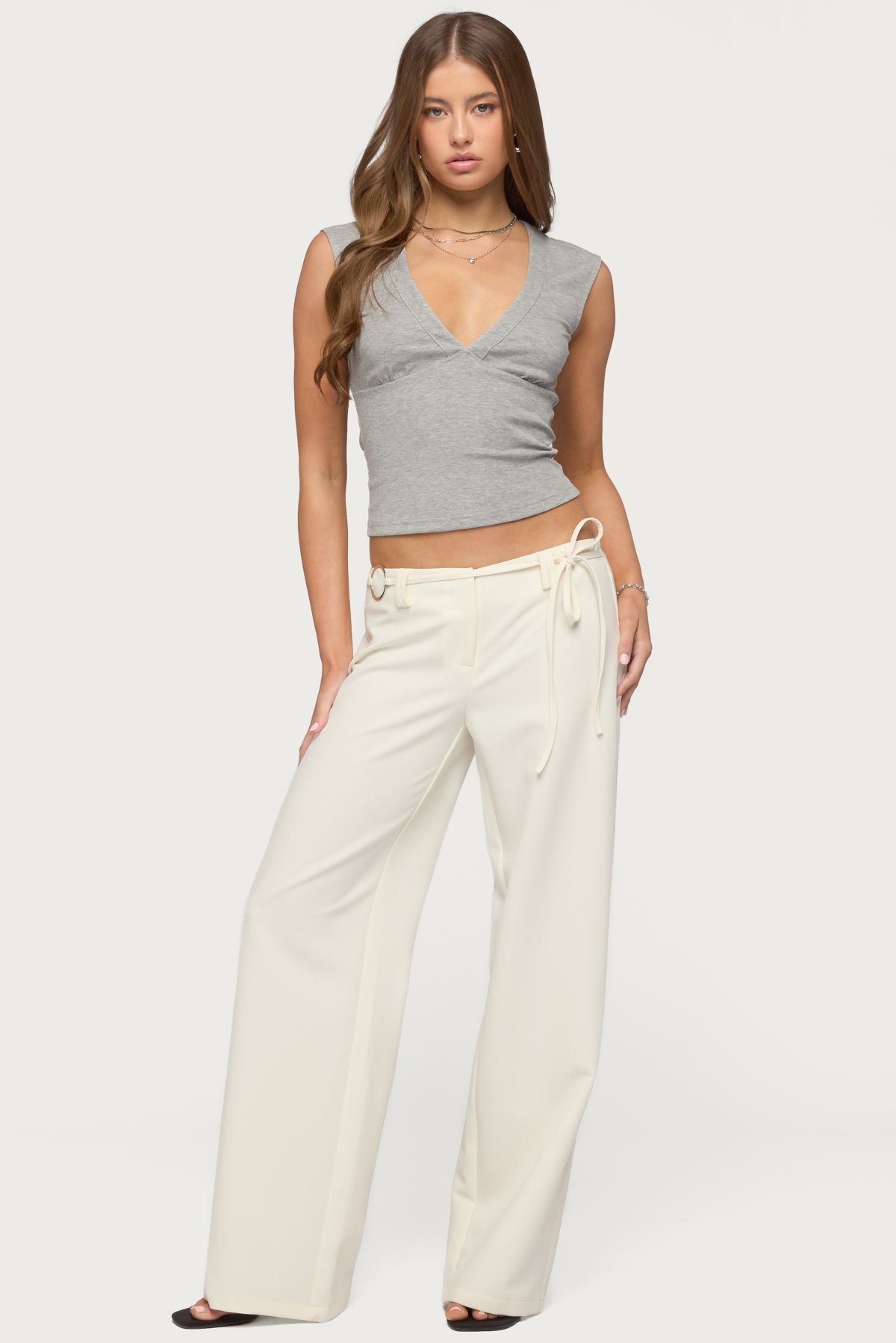 Raphael Tie Belt Trousers