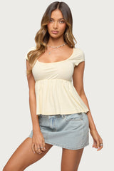 Kingsley Babydoll Top