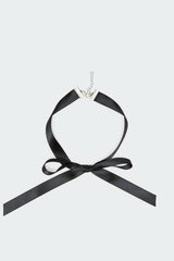 Satin Bow Choker