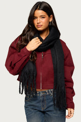 Fringed Chunky Scarf