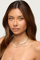 Chain Link Necklace Set