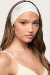 Hibiscus Rhinestone Headband