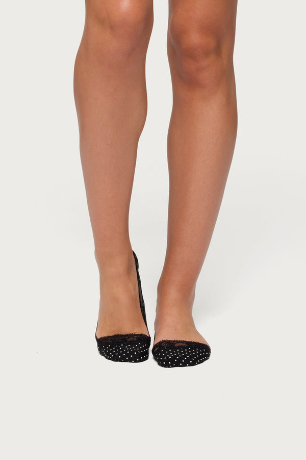 Lacey Polka Dot Socks