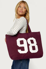 98 Contrast Tote Bag