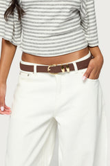 Retro Suede Belt