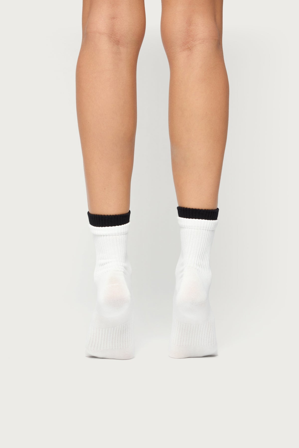 Contrast Layered Socks