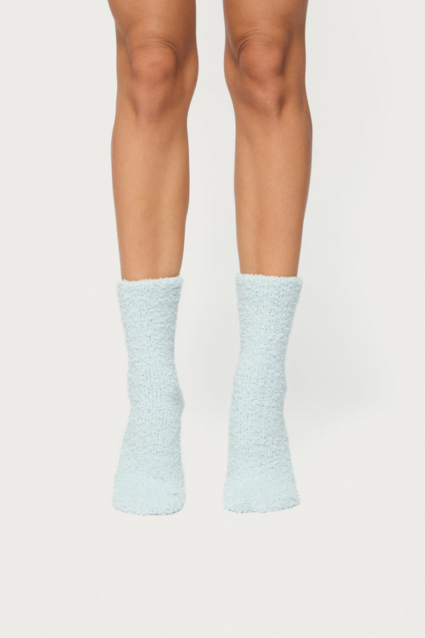 Fuzzy Cloud Socks