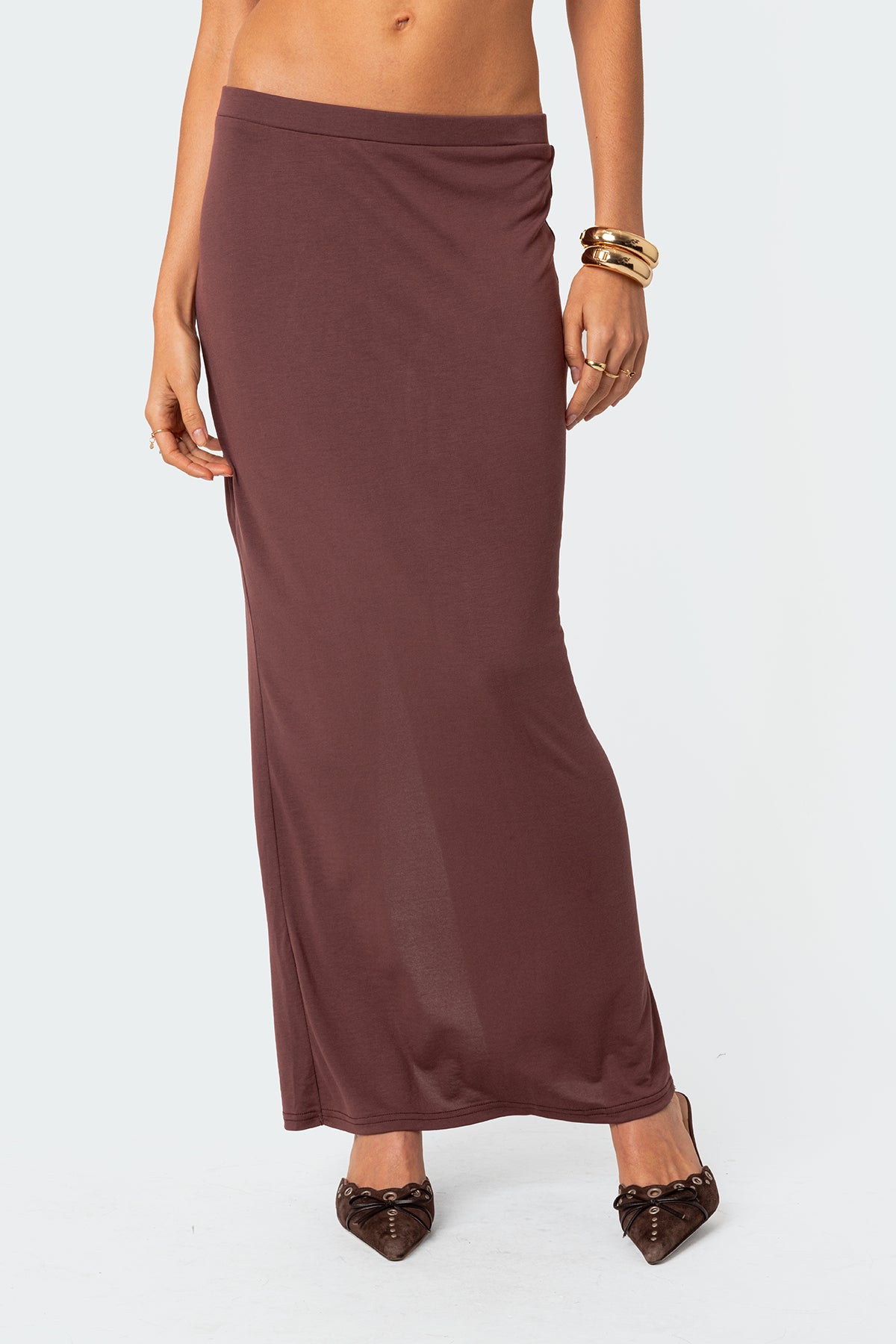 Kenzie Slitted Maxi Skirt