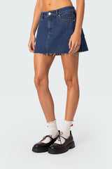 Jessie Denim Mini Skirt