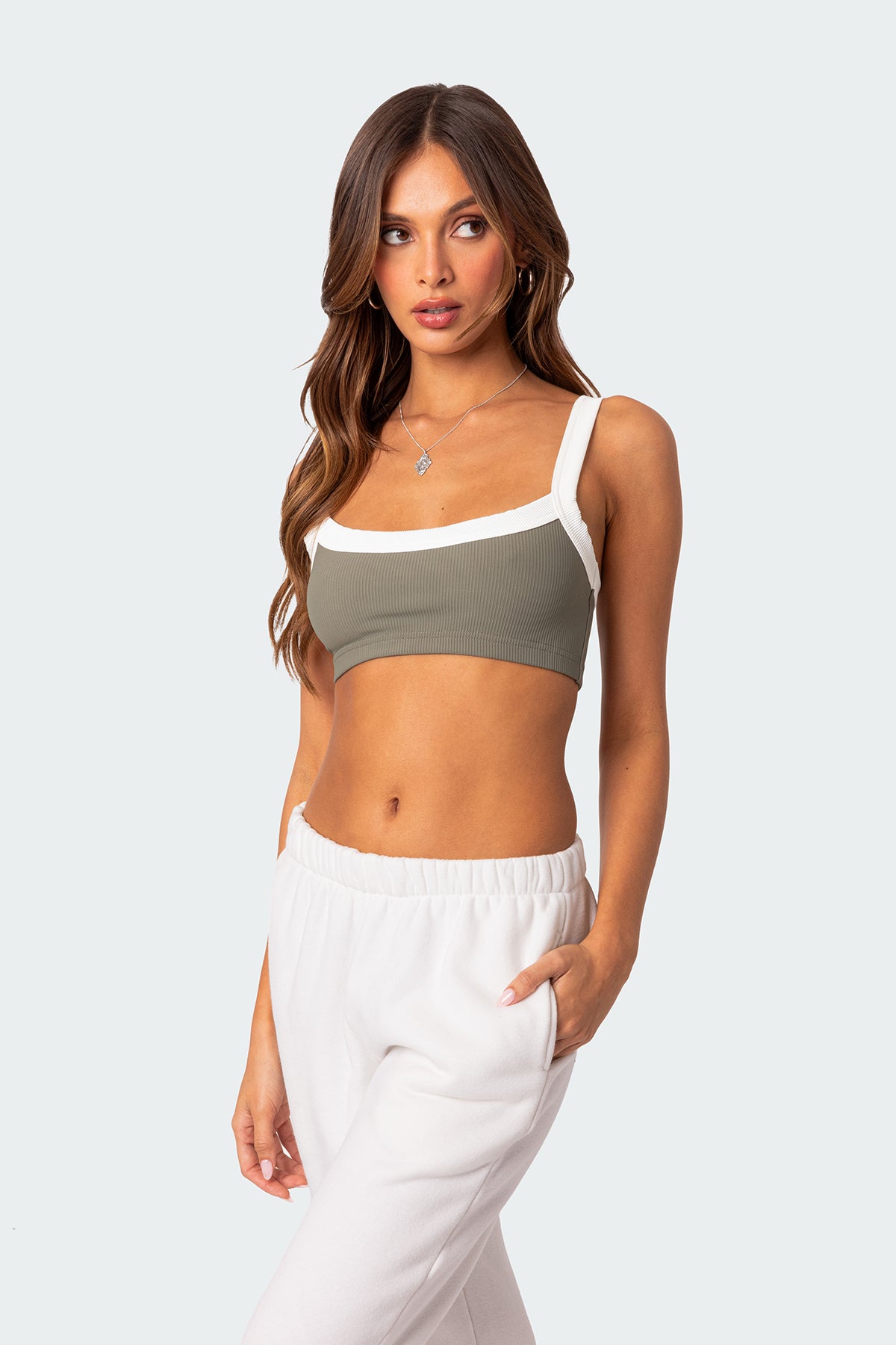 Sariah Ribbed Crop Top