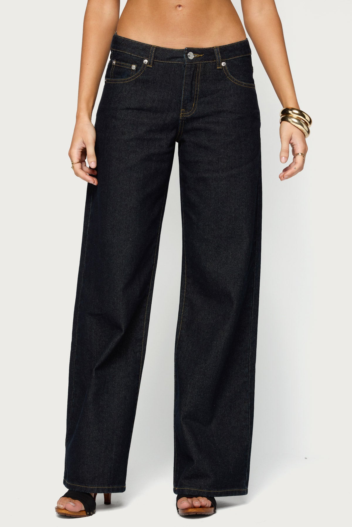 Tall Raelynn Washed Low Rise Baggy Jeans