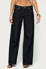 Tall Raelynn Washed Low Rise Baggy Jeans