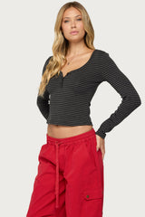 Jocelyn Striped Top