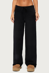 Russell Straight Leg Knit Trousers