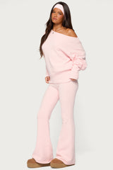 Plush Flared Trousers