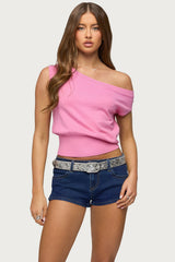 Michaela Off Shoulder Knit Top