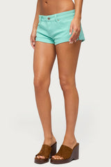 Jagger Low Rise Denim Shorts