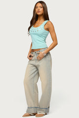 Kella Low Rise Baggy Jeans