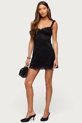 Stephanie Lace Mini Dress